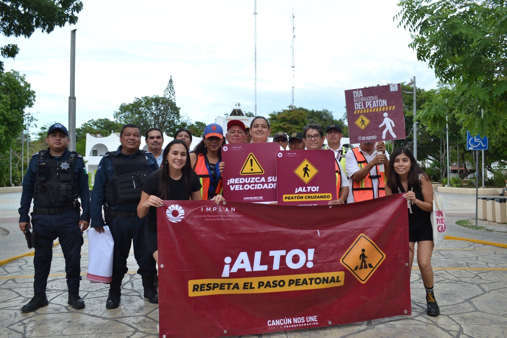 Jornada de cultura vial por el Día Mundial Del Peatón